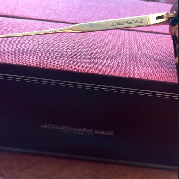 Jacques Marie Mage Limited Edition Rose Gold Joan Cateye Eyeglass Frame - Picture 11 of 13